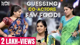 Guessing Co-Actors Favorite Food! | PANDAVAR ILLAM Shooting Spot Fun