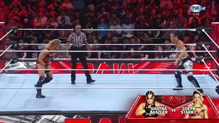 Shayna Baszler Vs Zoey Stark - WWE Raw 04/09/2023 (En Español)