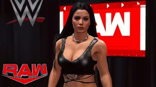 WWE 2K22 SARAYA EXPLAINS HER ACTIONS FROM LAST WEEK RAW