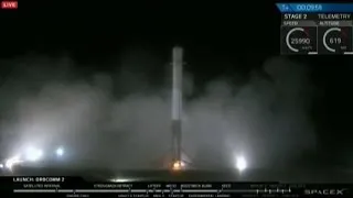 Watch SpaceX's Falcon 9 Rocket Complete a Historic Vertical Landing