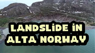 Landslide occurs in Alta, Norway- June 3,2020