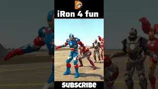 GTA V Check Iron man all armour Powers in GTA 5 🤯 #shorts #gtav #cartoon