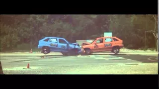 Opel Astra vs Opel Sintra Crash Test