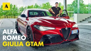 Alfa Romeo Giulia GTAm | La definitiva è ASSURDA...
