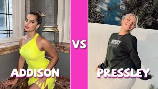 Addison Rae Vs Pressley Hosbach TikTok Dances Compilation (October 2021)