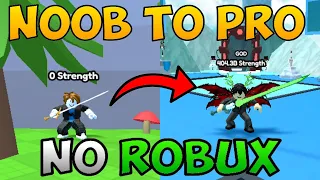 NOOB to PRO (f2p) | Roblox Pull A Sword