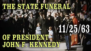 The State Funeral of President John F. Kennedy - November 25, 1963 - Color Film