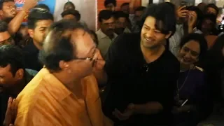 Saaho Prabhas Participated In Rebel Star Krishnam Raju Birthday Celebrations | Manastars