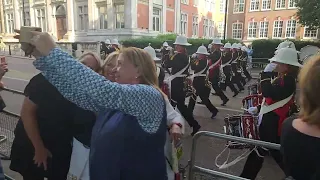 The Royal Marines Band - Beating Retreat 2022.