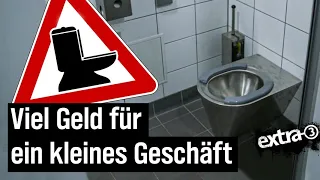 Realer Irrsinn: Die teuren Toiletten bei Rotenburg | extra 3 | NDR