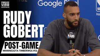 Rudy Gobert Reacts to Luka Doncic Hitting Dagger Shot vs. Him & Minnesota Down 0-2 vs. Dallas Mavs