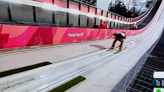 Kamil Stoch drugi skok Pyeong Chang 2018