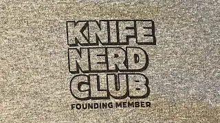 Unboxing of the inaugural Knife Nerd Club box!