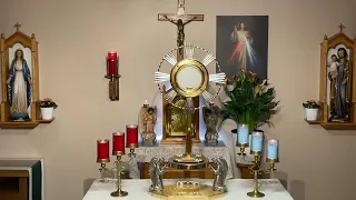 LIVE Eucharistic Adoration - Sisters of Divine Mercy