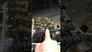 2zzge timing chain install and rotation