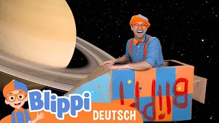 Blippi Deutsch - Blippi erforscht das Sonnensystem | Abenteuer und Videos für Kinder