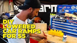 Make your own Lowered Car Ramps for $5