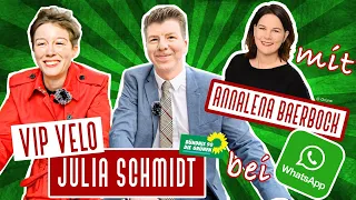 Annalena Baerbock bei WhatsApp mit Julia Schmidt (Grüne) | VIP VELO