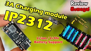 IP2312 Quick Fast Charging Board. USB C Charging, Lithium Battery Charging Board Full Review