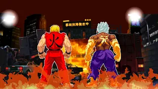 FIRE KEN VS AKUMA ONI! THE MOST INSANE FIGHT EVER MADE!