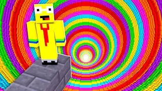 HOPPA NER I RAINBOW-DROPPER I MINECRAFT