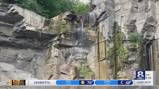 Taughannock Falls desperate for water — August 20, 2020