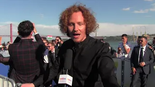 ESCKAZ in Lisbon: Michael Schulte (Germany) - You Let Me Walk Alone - Blue Carpet