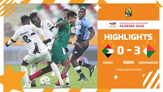 Sudan 🆚 Madagascar Highlights - #TotalEnergiesCHAN2022 group stage - MD3