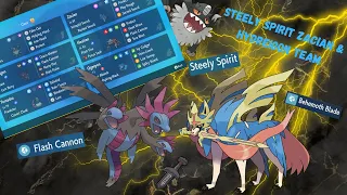 STEELY SPIRIT ZACIAN & HYDREIGON DESTROY OPPONENTS IN VGC -Pokemon Scarlet & Violet VGC Regulation G