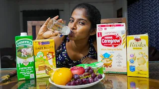 Baby food මුළු දවසම 👶🏽🍼 - Unboxing My Silver Play Button 🎖️