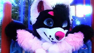 Fursuiting at the park