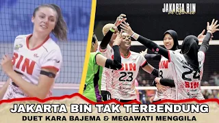 MELEMPEM DI SET AWAL❗DUET MEGAWATI & KARA BAJEMA GASAK PETROKIMIA GRESIK 3-1, PUNCAK MAKIN KOKOH