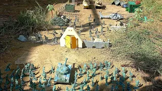 Army Men:The Green's Revenge #stopmotion (plastic army men stopmotion big war)