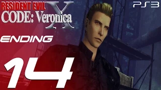 Resident Evil Code Veronica X (PS3) - Walkthrough Part 14 - Final Boss & Ending