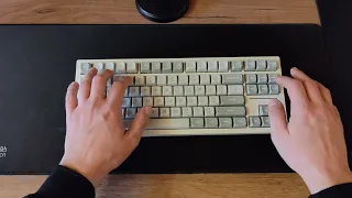 CREAMY keyboard combo | EPOMAKER Jade Blossom | Feker Galaxy80 | sound test