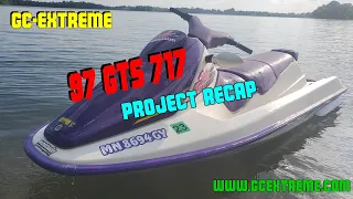 1997 Sea-Doo GTS 717 Project Recap