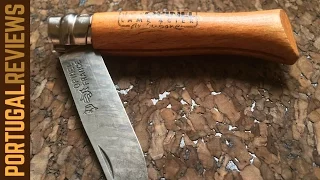 How to open an Opinel knife with 1 hand!