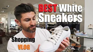 Sneaker Shopping to Find the BEST White Sneakers! (VLOG)