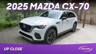 Up Close With the 2025 Mazda CX-70: Look Familiar?