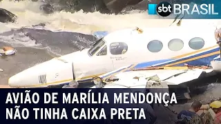 Avião que transportava Marília Mendonça não tinha caixa preta | SBT Brasil (06/11/21)