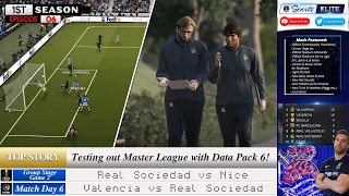 [TTB] PES 2021 MASTER LEAGUE #6 | TESTING OUT DATA PACK 6! | WHAT DO YOU THINK?!🤔