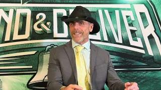 Shawn Michaels on AEW Stars Coming to WWE, Carmelo Hayes - NXT Stand & Deliver Press Conference