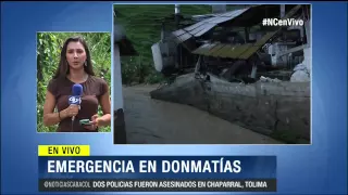 Inundaciones en Don Matías, Antioquia, dejan un muerto y 600 damnificados 8 de Noviembre 2014