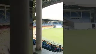 Entrying in M. Chinnaswamy Stadium, Bengaluru