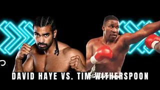 David Haye vs. Tim Witherspoon | Fantasy Fights