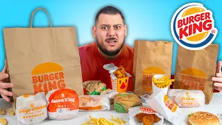 I ate the ENTIRE Burger King menu (ft. DavidAlvareeezy)