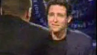 Jim Everett attacks guy during interview