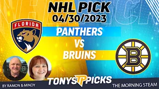 Florida Panthers vs Boston Bruins 4/30/2023 FREE NHL Picks and Predictions on Morning Steam Show