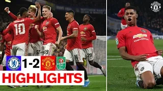 Rashford's stunning free kick sends United through! | Chelsea 1-2 Manchester United | Carabao Cup