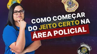 Como estudar para Carreiras Policias | Estudando para Concursos Policiais COMEÇANDO DO ZERO